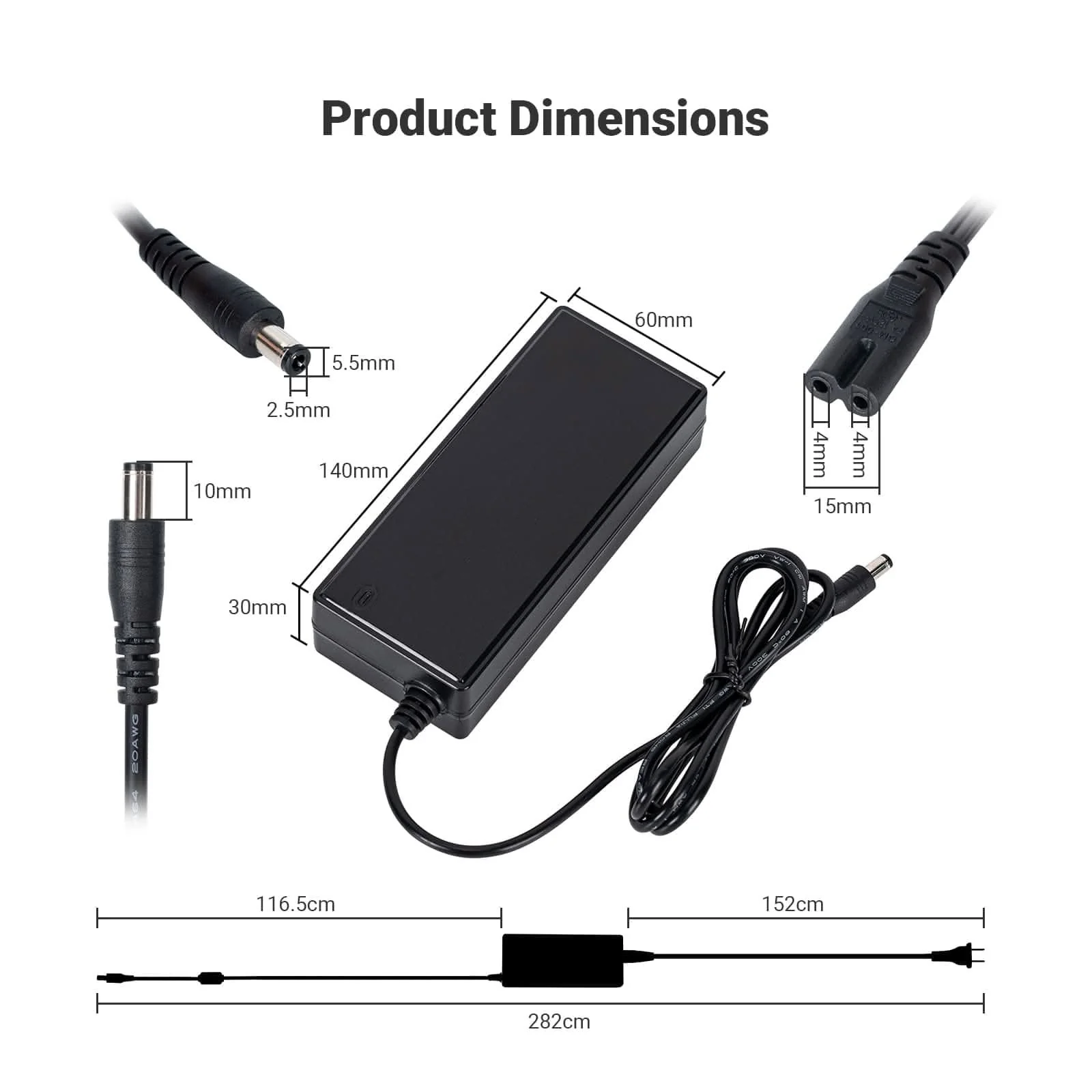 Fosi Audio 16V 1A & 24V 4.5A Power supply - Image 7