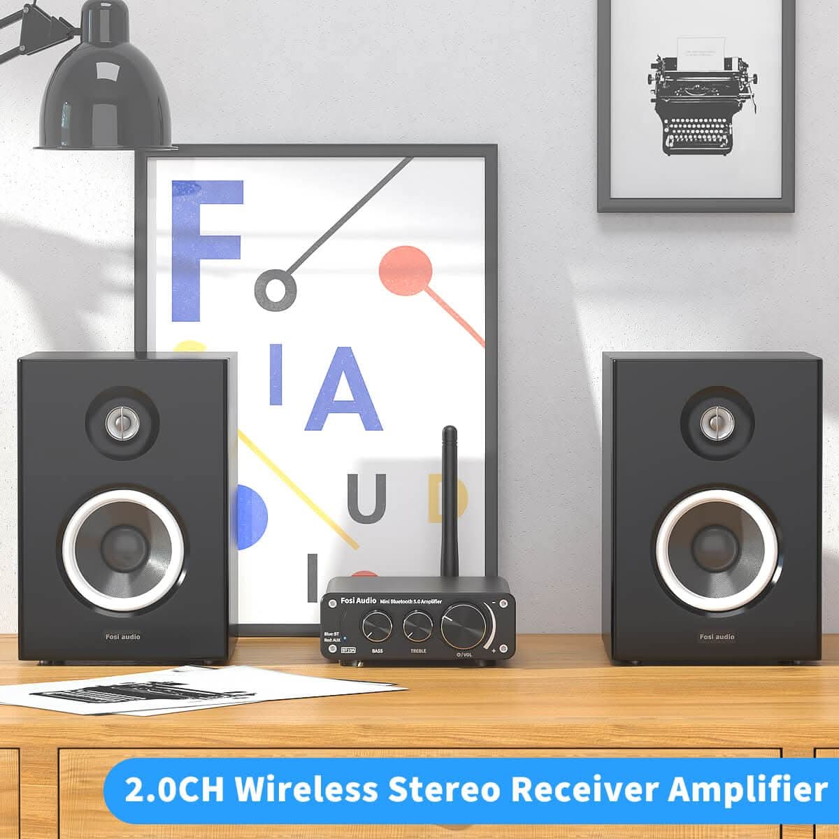 Fosi Audio BT10A Bluetooth Amplifier - Image 3