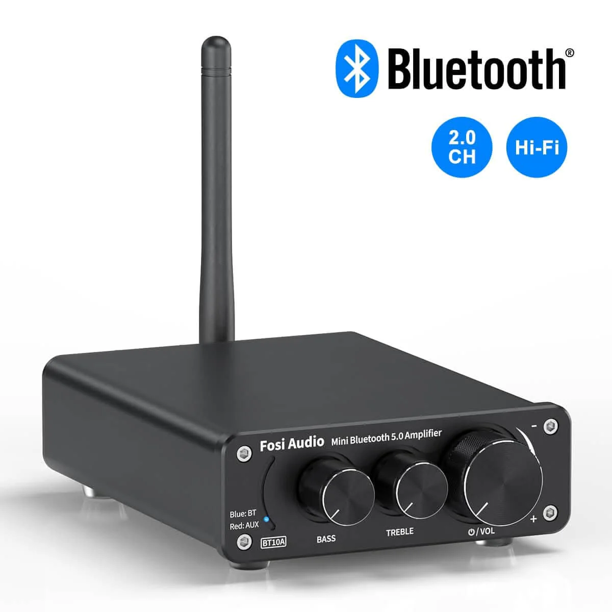 Fosi Audio BT10A Bluetooth Amplifier - Image 8
