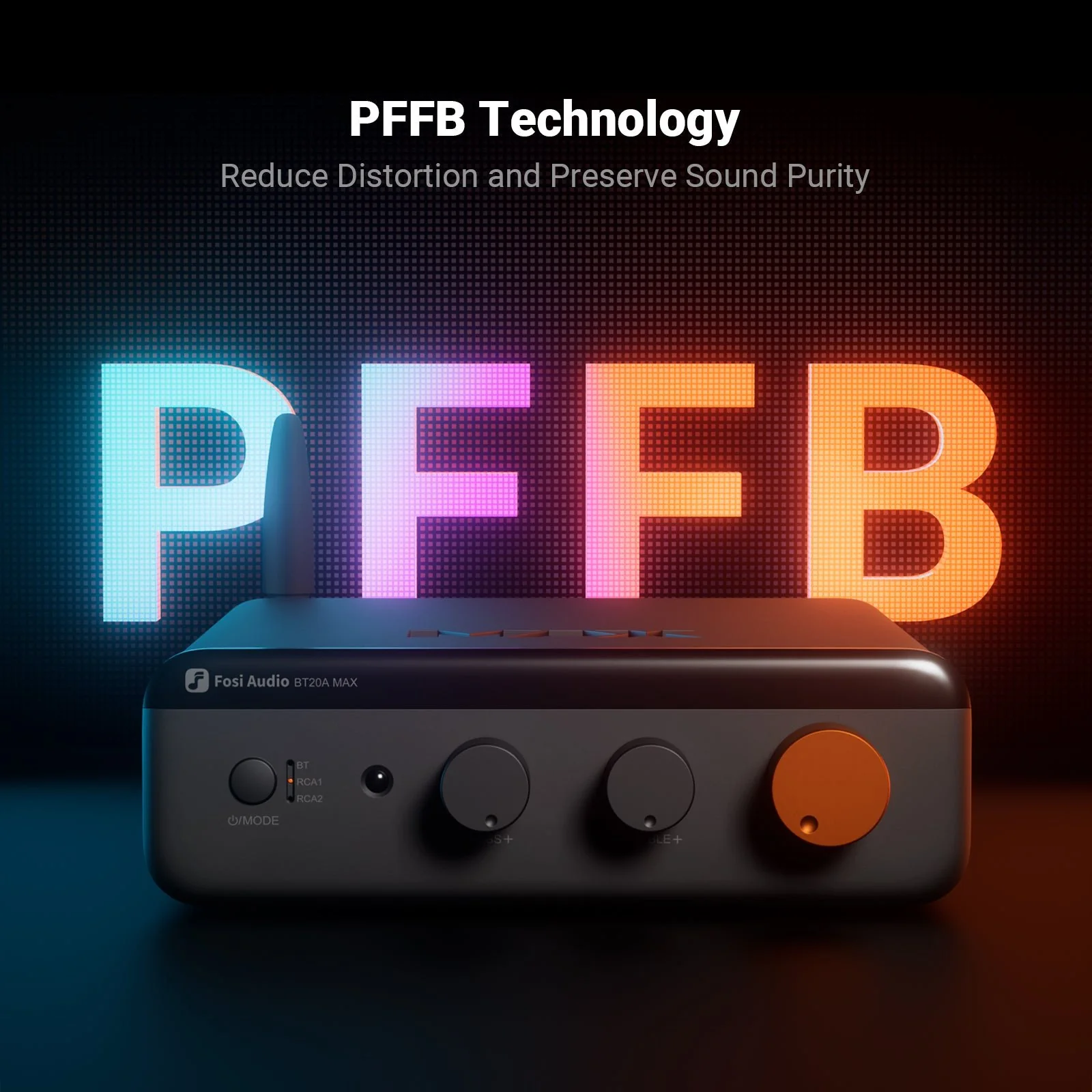 Fosi Audio BT20A MAX Bluetooth Stereo Power Amp - Image 3