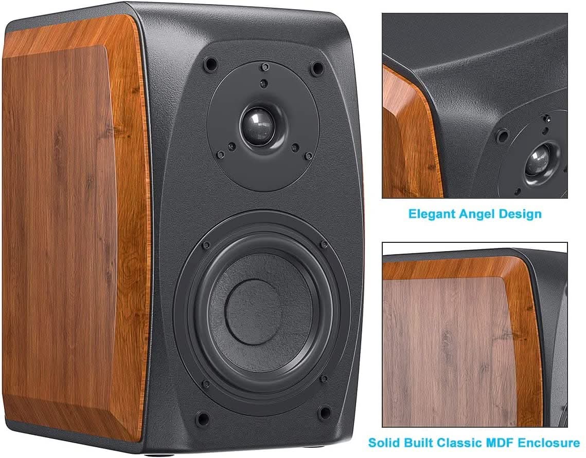 Fosi Audio DK560-N Bookshelf Speakers - Image 6