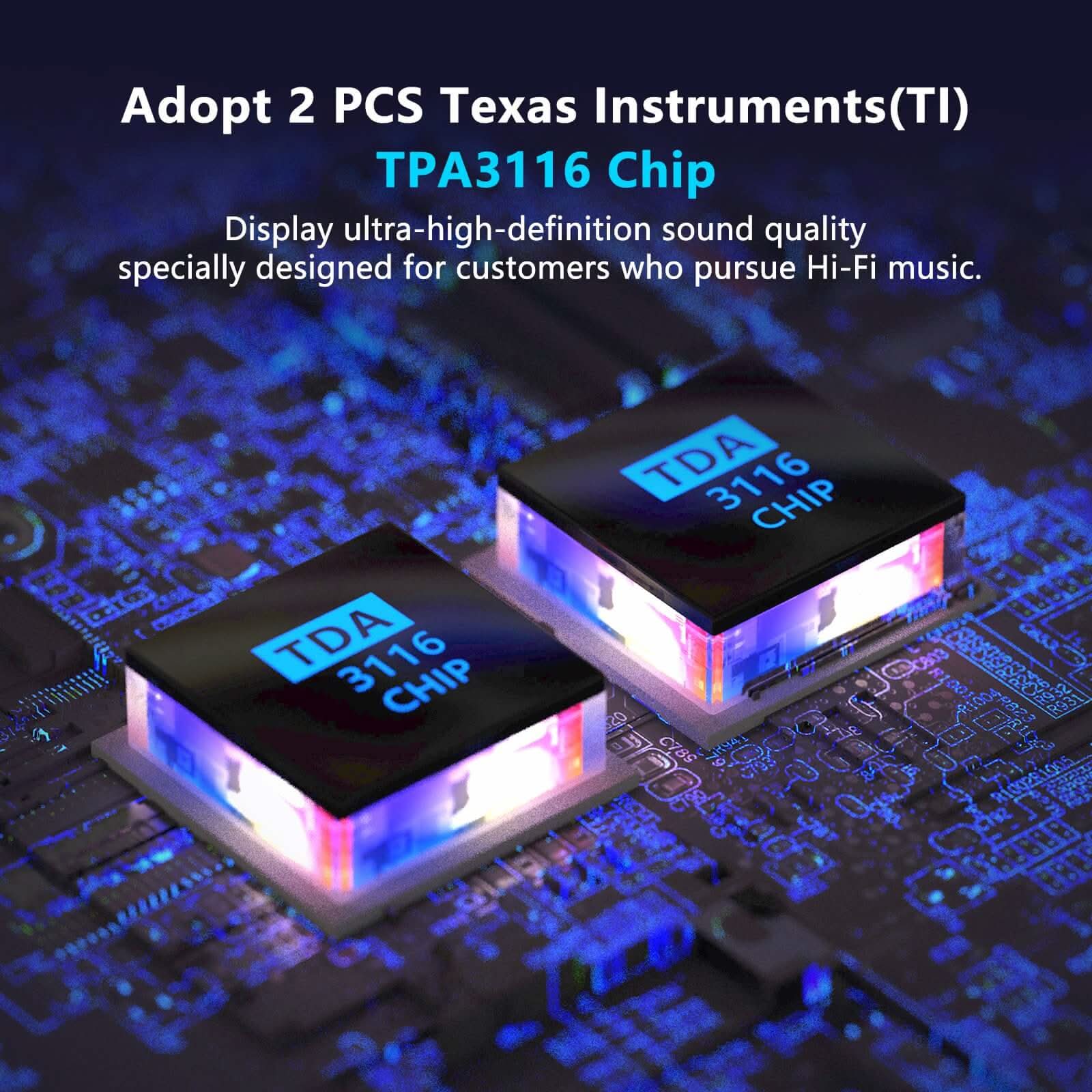 Fosi Audio BL20A Bluetooth USB Power Amplifier - Image 4