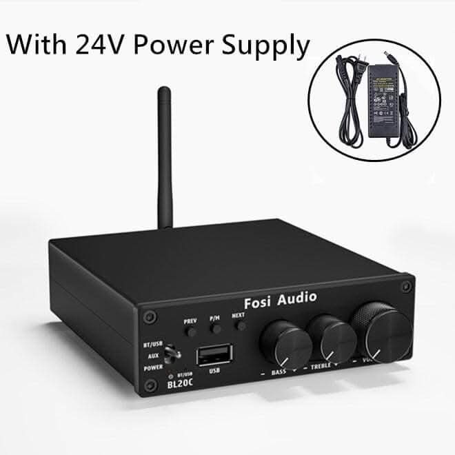 Fosi Audio BL20C Bluetooth USB Stereo Amplifier - Image 7