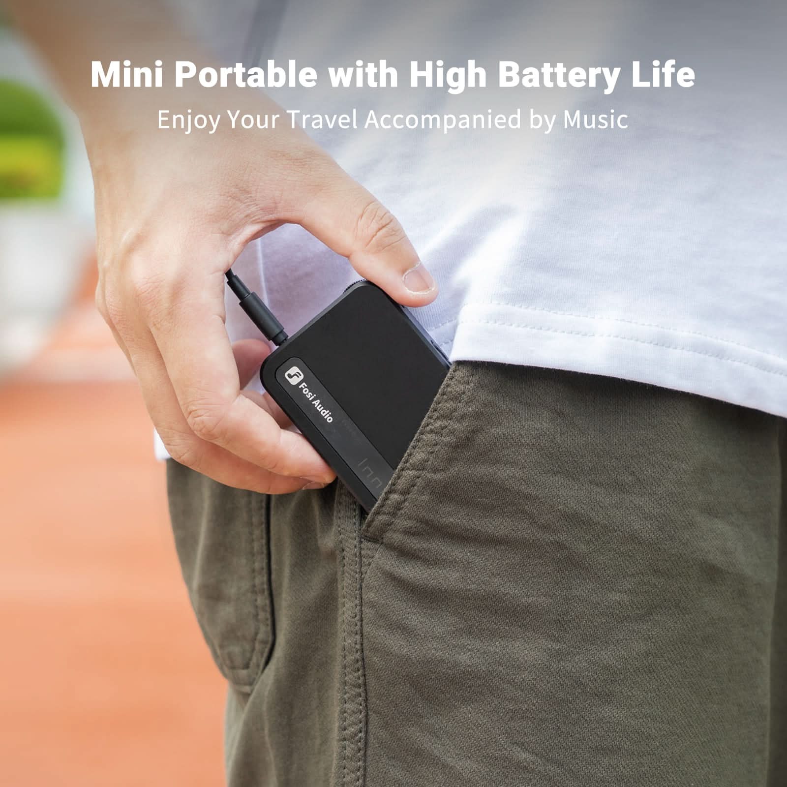 Fosi Audio N3 Portable Bluetooth Headphone Amplifier - Image 4