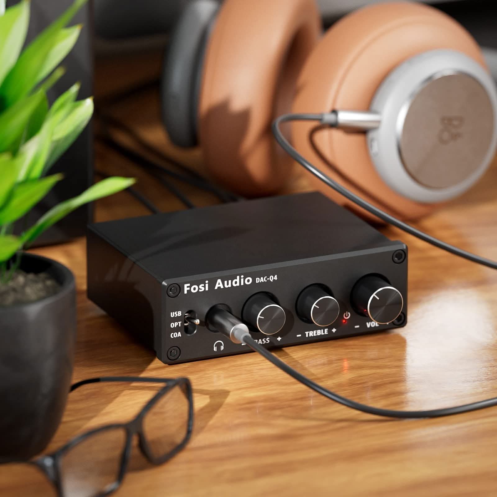 Fosi Audio Q4 Desktop DAC Headphone Amplifier - Image 3