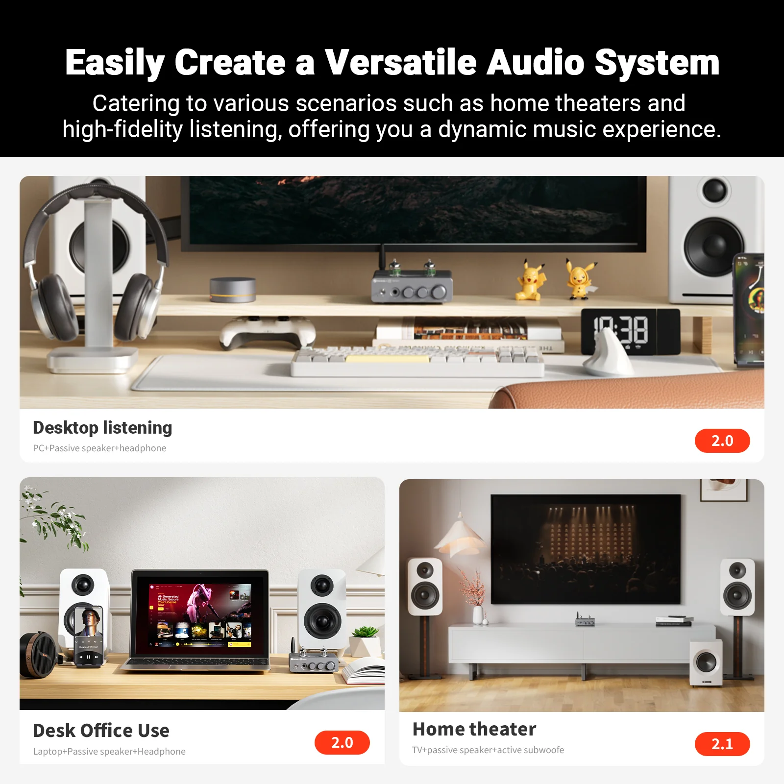 Fosi Audio T20X MKII Vacuum Tube Amplifier - Image 5