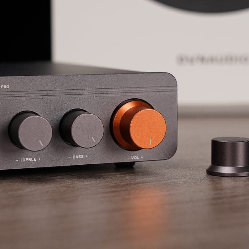 Fosi Audio Replaceable Orange & Grey Knob - Image 3