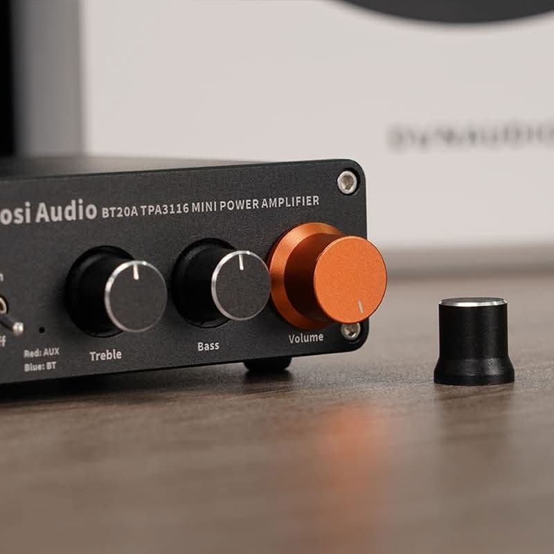 Fosi Audio Replaceable Orange & Grey Knob - Image 4