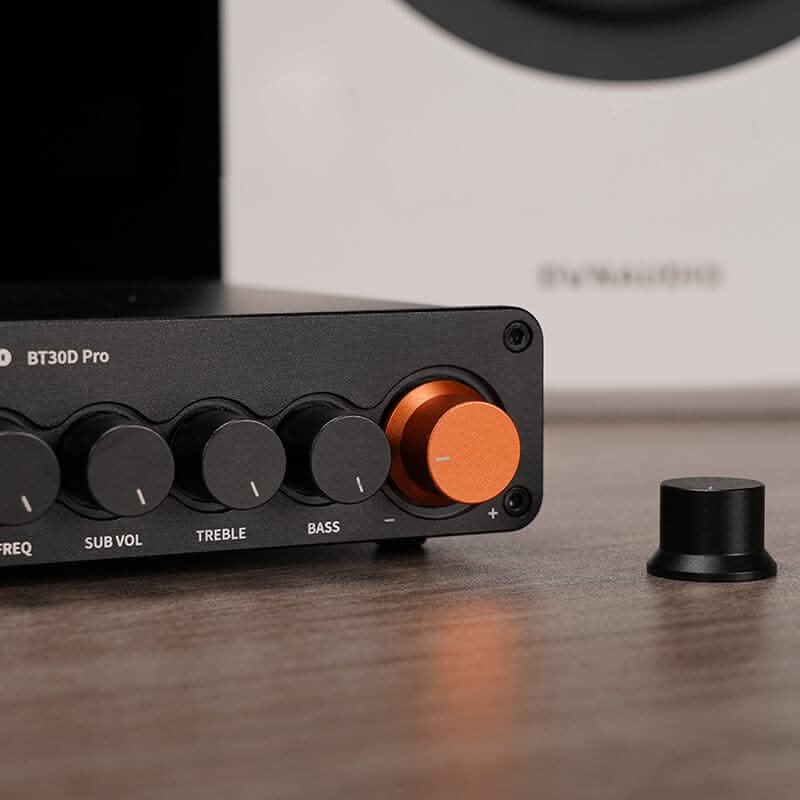 Fosi Audio Replaceable Orange & Grey Knob - Image 5