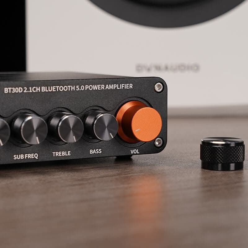 Fosi Audio Replaceable Orange & Grey Knob - Image 7
