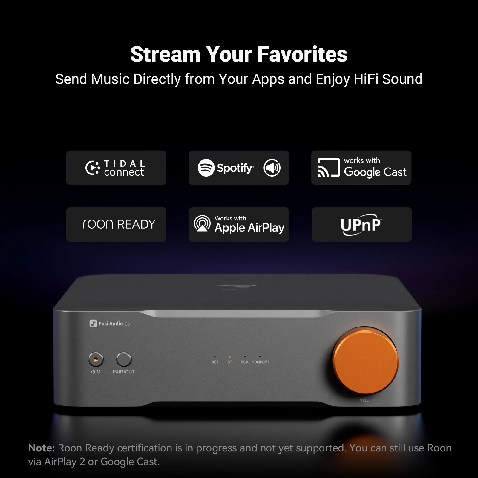 Fosi Audio S3 Balanced HiFi Streamer - Image 4
