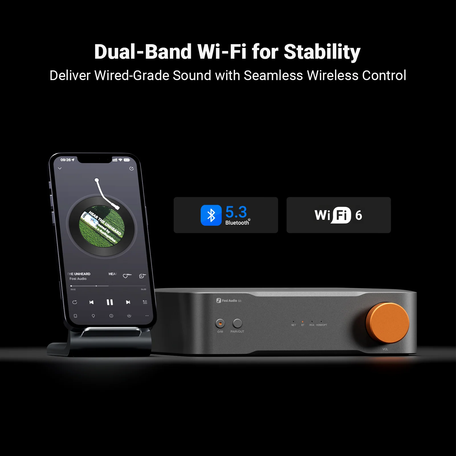 Fosi Audio S3 Balanced HiFi Streamer - Image 5