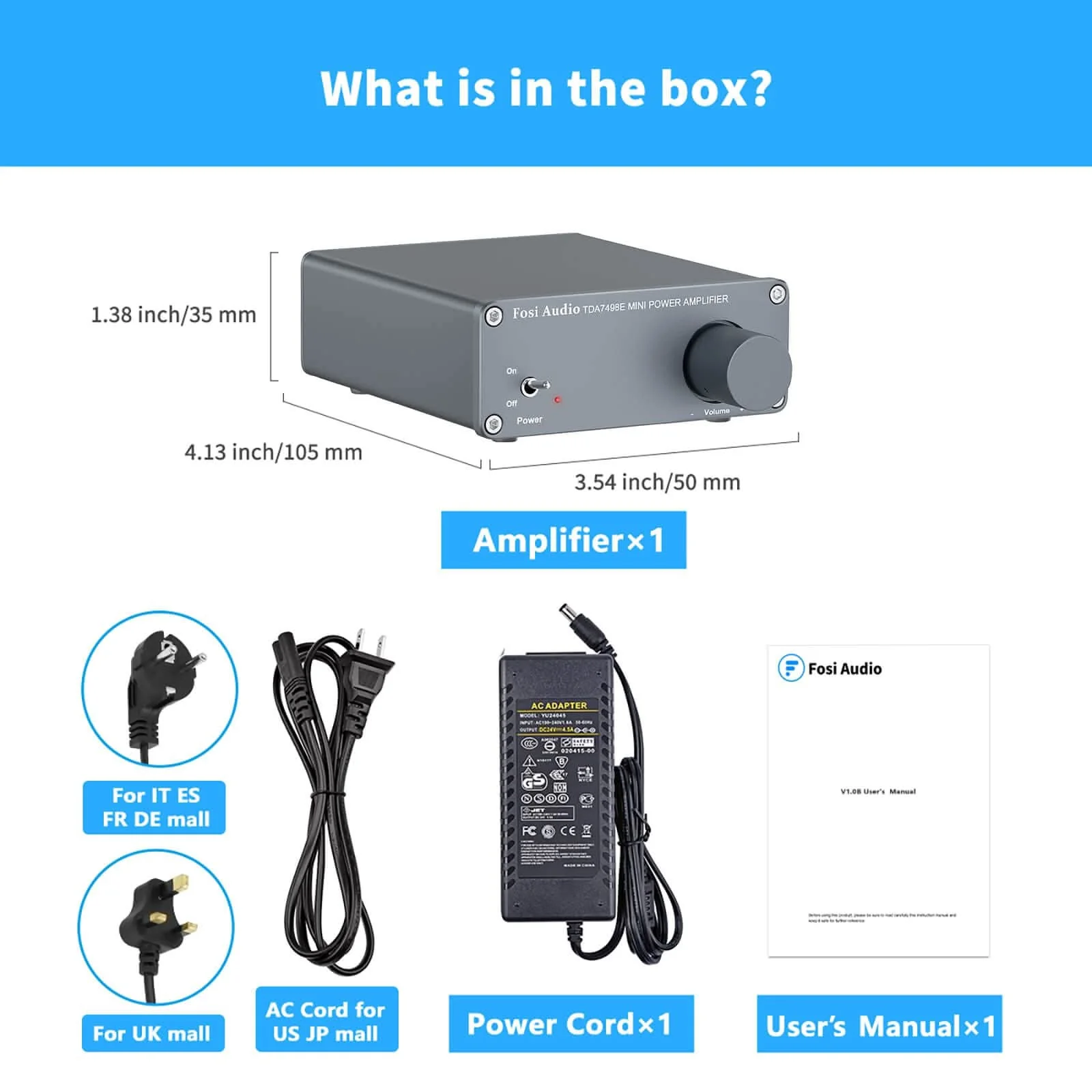 Fosi Audio TDA7498E Stereo Audio Amplifier - Image 7