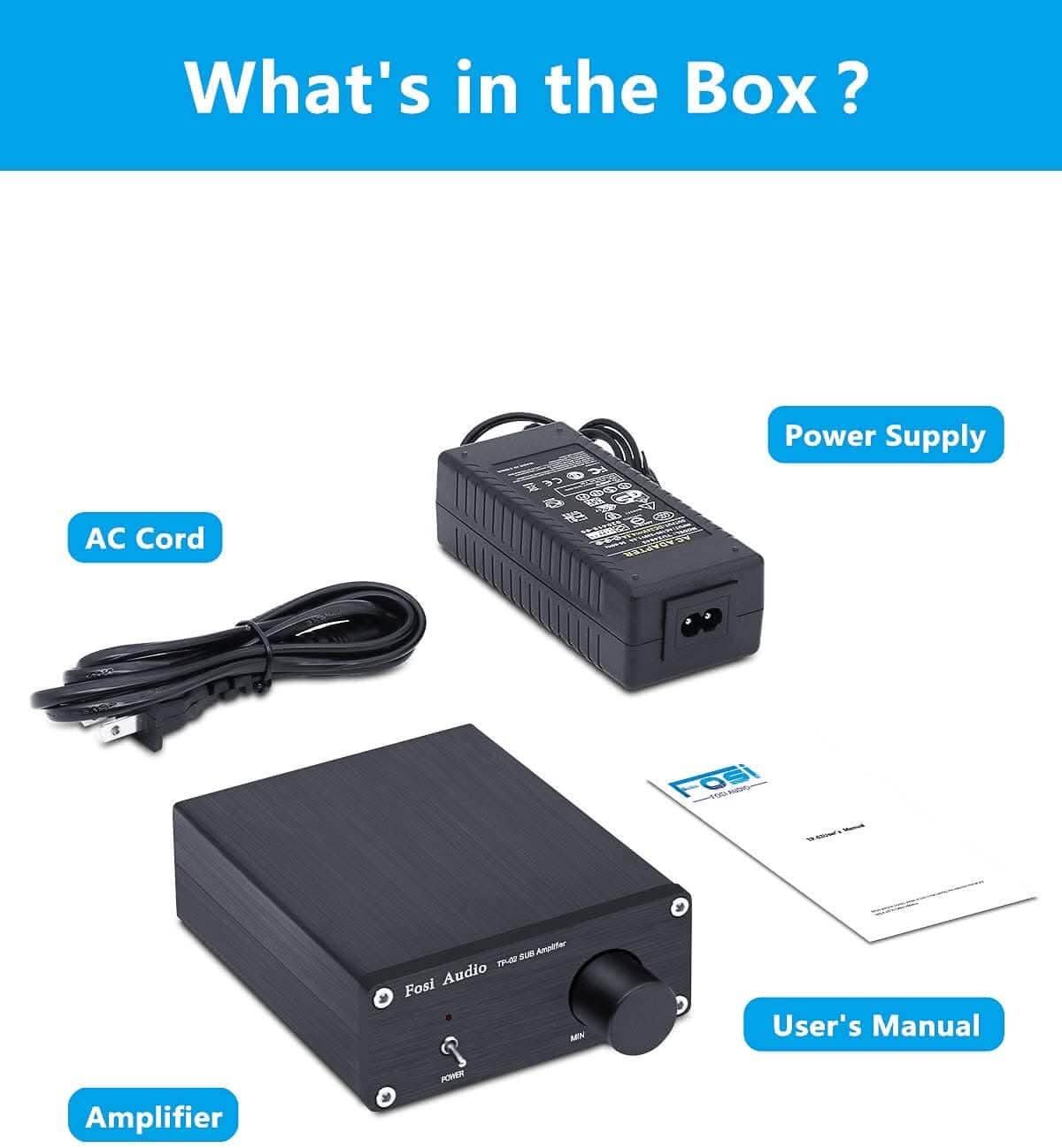 Fosi Audio TP-02 Subwoofer Amplifier - Image 11