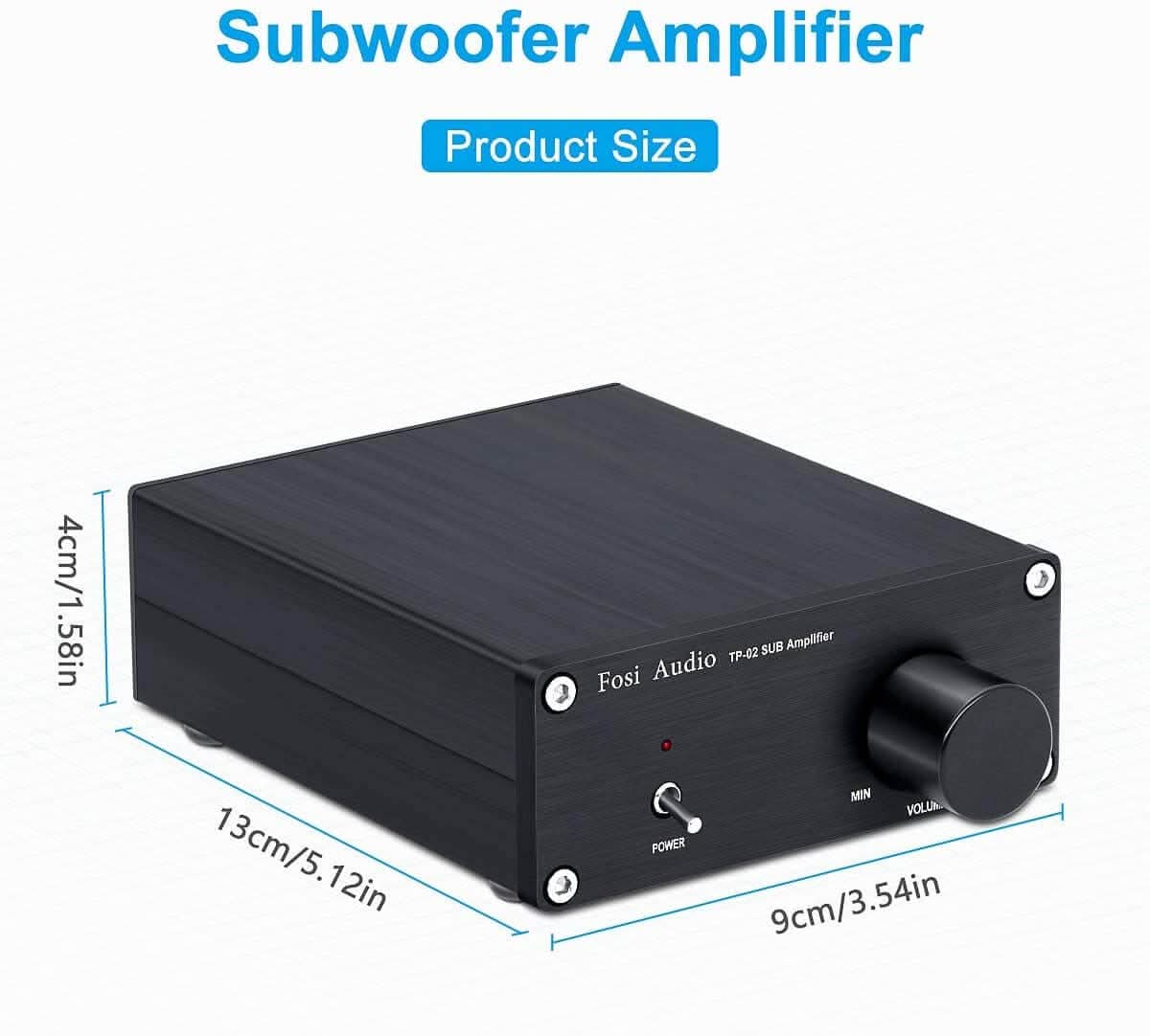 Fosi Audio TP-02 Subwoofer Amplifier - Image 14
